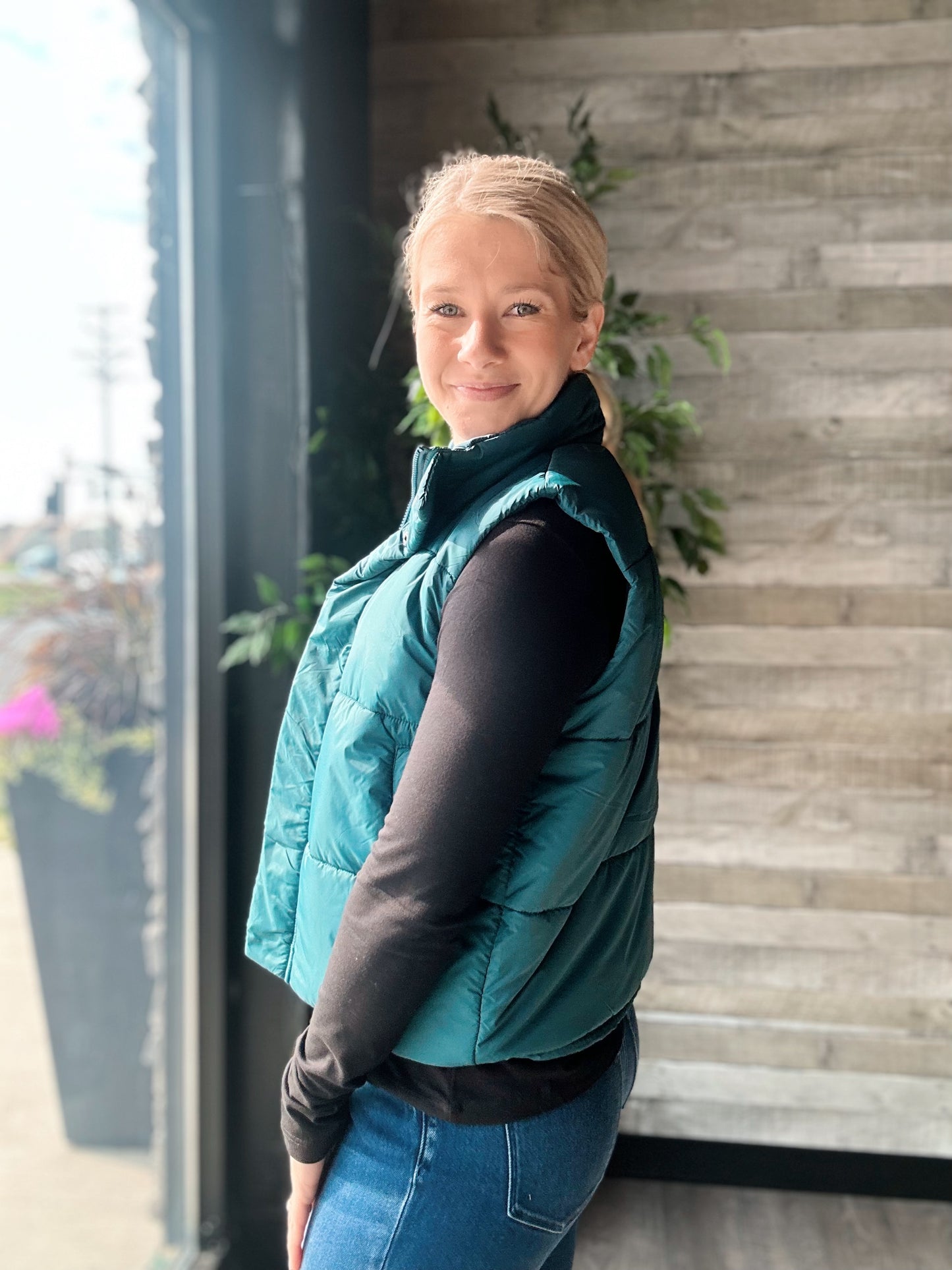 Dark Teal Vest