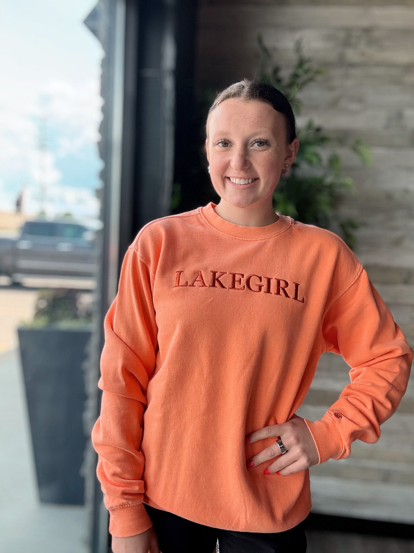 Lakegirl Ringspun Fleece Crew Neck