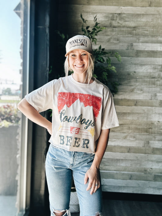 Cowboy & Beer Tee