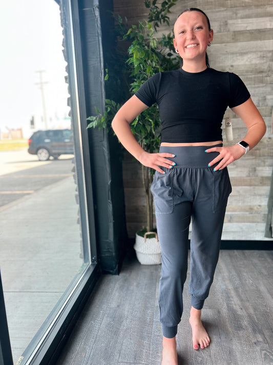 BUTTER SOFT JOGGERS WITH POCKETS