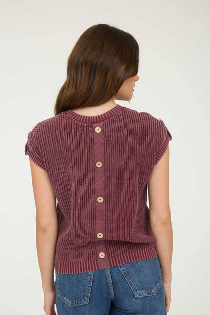 Curvy Knit Pullover