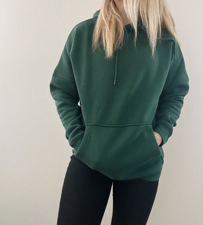 Longline Fleece Hoodie