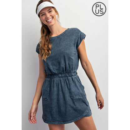 PLUS SIZE EASY BREEZY SUMMER DRESS