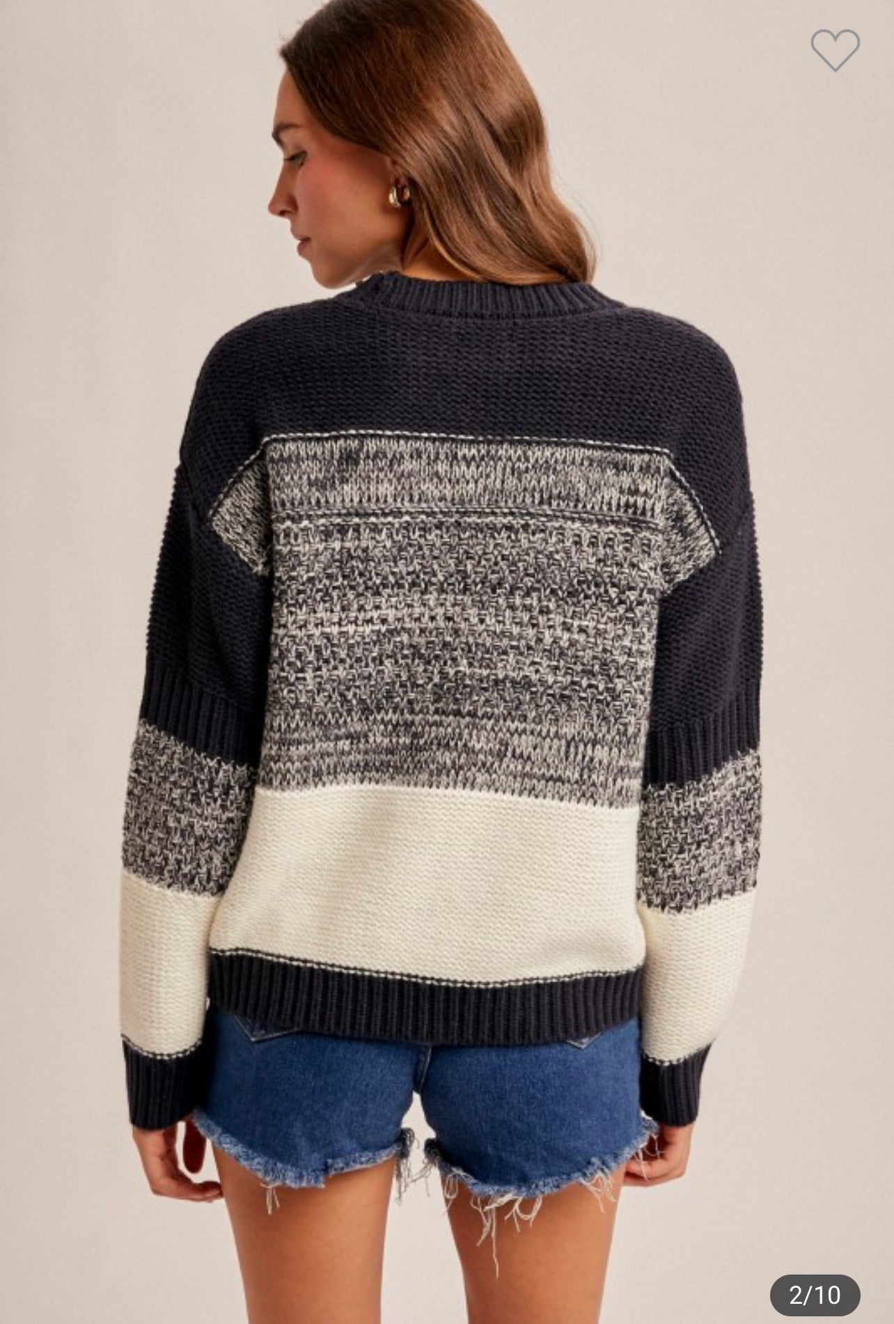 Color Block Sweater