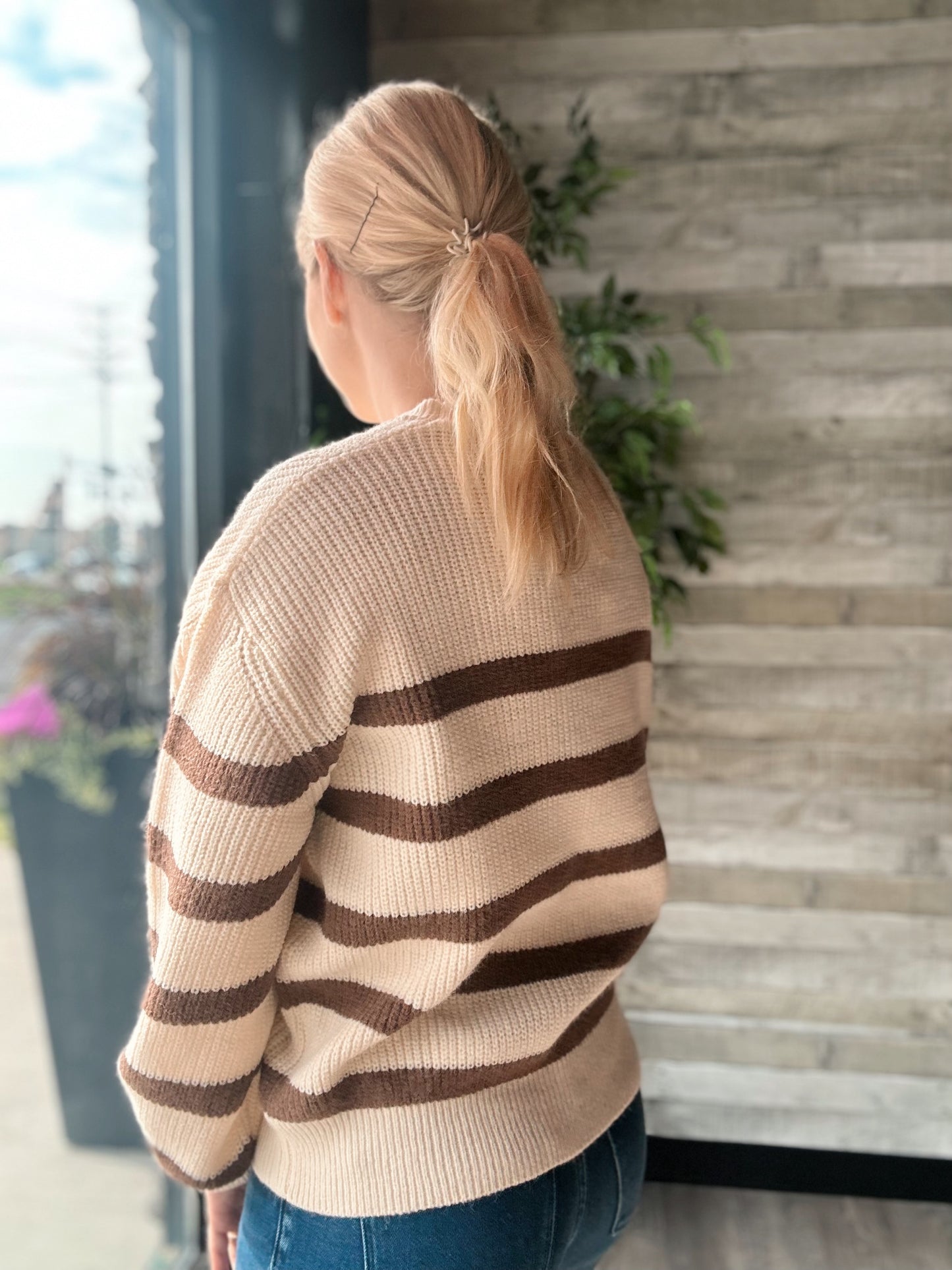 Chunky Striped Sweater