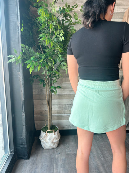 French Terry Short Skort