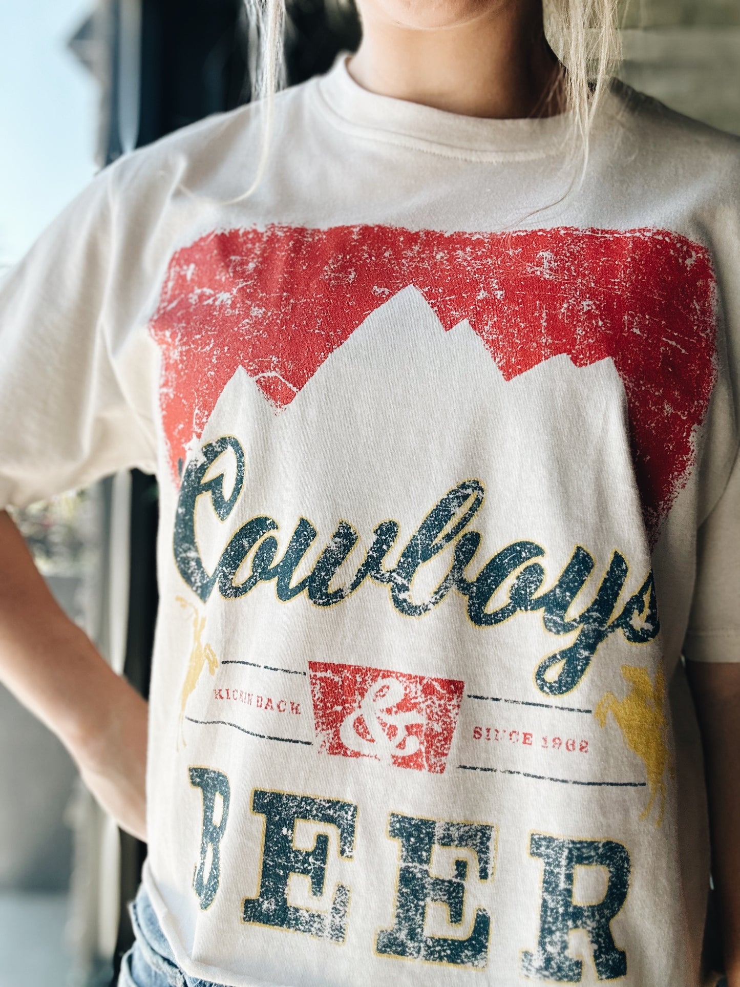 Cowboy & Beer Tee