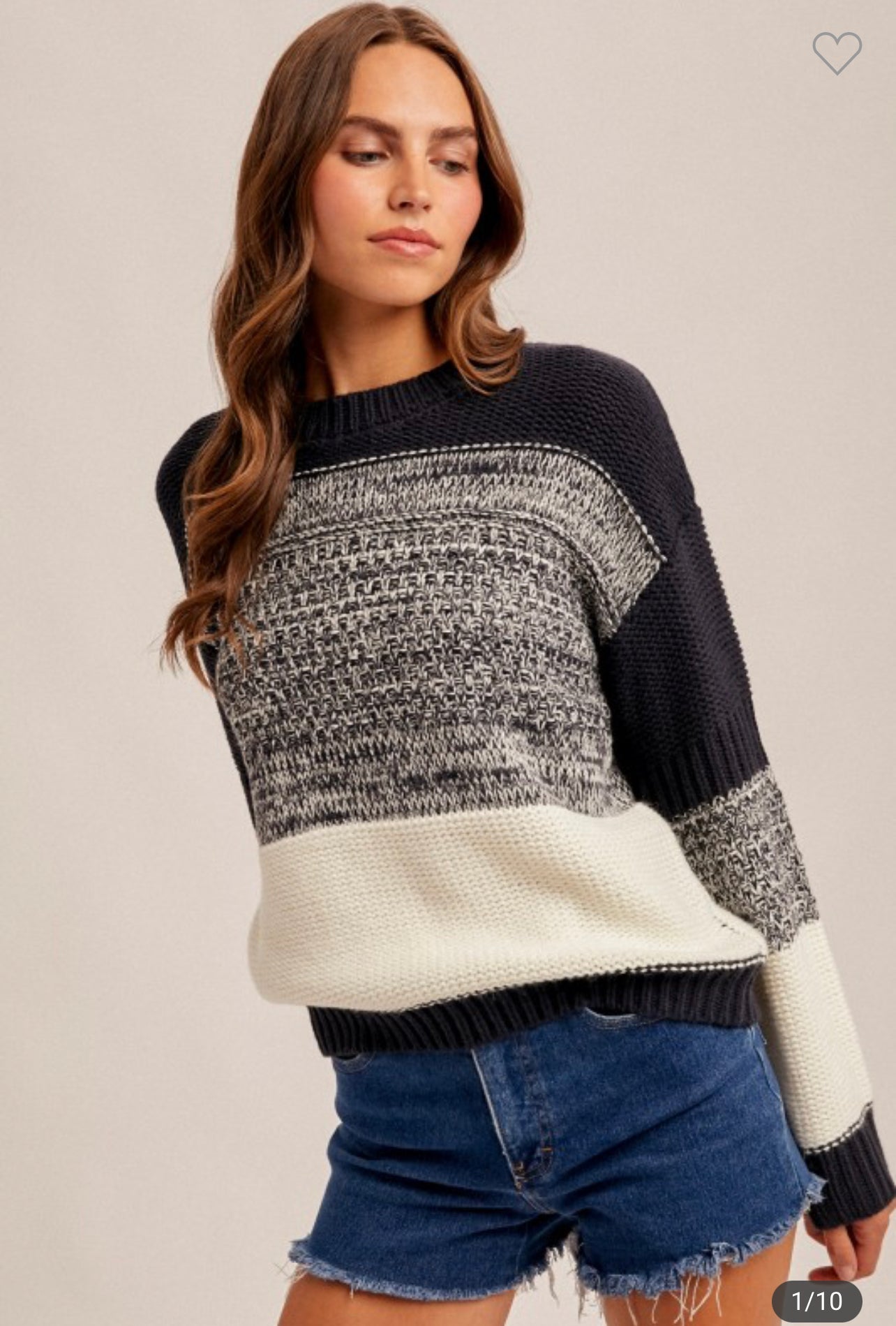 Color Block Sweater