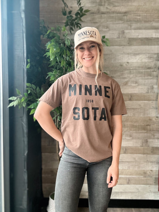 Minnesota Premium Espresso Tee