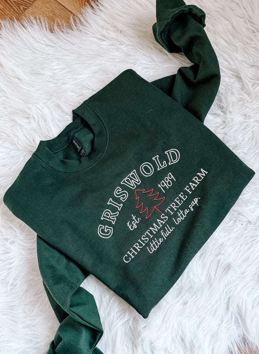 Griswold Embroidered Crew