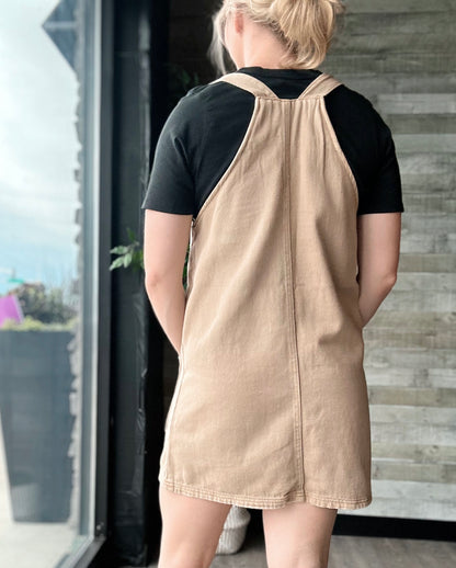 Denim Overall Dress