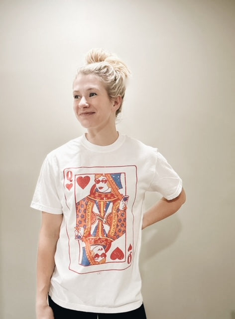 Queen of Hearts Tee